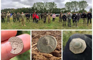 Poszukiwali śladów pierwszego obozu Szwedów od którego rozpoczęto Potop -GALERIA