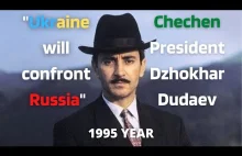 Czeczeński prezydent Dżochar Dudajew opowiada prawdę o Rosji (1995 rok)