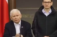 Kaczyński i Morawiecki odpowiadają na pytania dotyczące węgla na zimę.