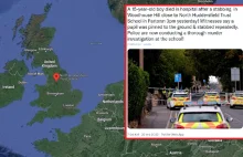 Anglia. Atak przed szkołą. 16-latek zadźgał 15-latka na oczach uczniów