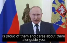Putin na dzień kobiet: nie musicie się martwić mobilizacja nie będzie potrzebna