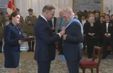 Prezydent wręczył Antoniemu Macierewiczowi najwyższe odznaczenie państwowe