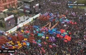 W Moskwie odbył się koncert poparcia pseudo referendum