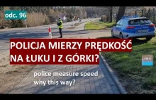 Policja mierzy prędkość. Z jednej strony górka, z drugiej zakręt. Mogą?