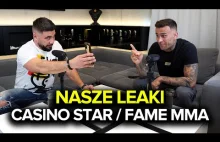 Leaki o Casino Star, Fame MMA, Prime Show MMA, spina Szpila vs Denis