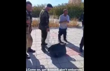 Drunk Mobilized-Russian Conscripts