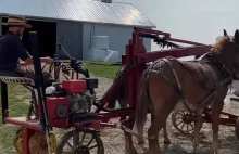 Amiszowski 'wózek widłowy'