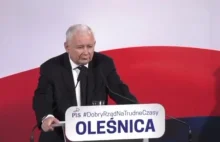 Kaczyński odleciał "nie ma na świecie ludzi dużo mądrzejszych niż ja"