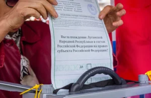 Rosyjskie pseudoreferendum na Ukrainie. Niemiec „obserwatorem wyborów”