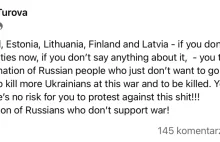 Rosjanka wzywa Polaków, Litwinów, Łotyszów, Estończyków oraz Finów do...