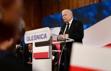 Kaczyński w Oleśnicy - To jest hańba dla Polski ❗️