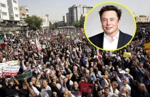 Iran protestuje. Elon Musk włączy im internet