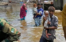 Powodzie zniszczyły Pakistan. A to jeszcze nie koniec dramatu