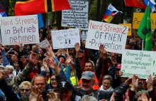 Niemcy: tysiące ludzi protestowało w obronie gazociągu Nord Stream 2