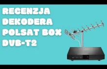 Recenzja dekodera POLSAT BOX - DVB-T2 - Czy warto ?