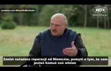 Łukaszenka wróży koniec rządów PiS-u i uważa, że Białorusi należą się reparacje