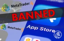 MetaTrader 4 i 5 zbanowane w App Store. Powodem sankcje?