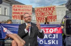 Pikieta Brauna przysłużyła się Rosji w kontekście Polski i Ukrainy