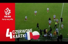 Brutalne zachowanie "francuzów" podczas meczu U-18 Polska - Francja