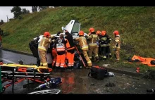 Polish paramedics in action