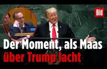 Niemiecka delegacja śmieje się z Trumpa na zgromadzeniu ONZ