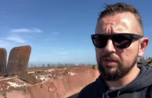 Ogromna kolumna zniszczonych rosyjskich czołgów i wozów opancerzonych Izium