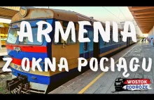 Armenia z okna pociągu