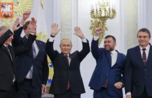 Putin ogłosił przyłączenie ukraińskich regionów do Rosji. "Tego chcą miliony"