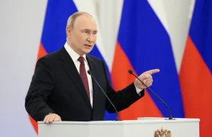Putin przemawiał na Kremlu, gdy nagle rozległ się huk. Potężne eksplozje...