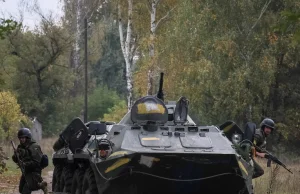 Ukraińcy walczą o Łyman. ISW: Otoczą Rosjan w 72 godziny