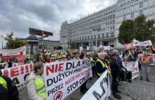 Nie chcą "Centralnego Przekrętu Kasy". Protest przeciwko budowie...