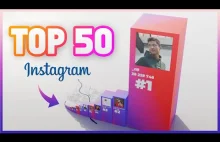 TOP 50 Polskiego Instagrama - Animacja 3D