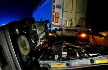 Zderzenie czterech pojazdów na Lubelszczyźnie. Wszystkimi kierowali Ukraińcy