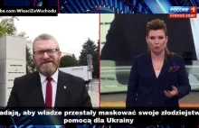 Grzegorz Braun wystąpił w... rosyjskiej telewizji