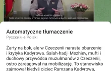 Kadyrow krytykowany w Czeczenii