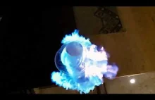 Gas ignition - slow motion