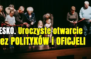 Otwarcie inwestycji bez polityków. „To mieszkańcy byli VIP-ami”