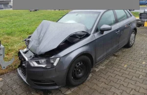 Audi A3 po dzwonie sprzedawane jako bezwypadkowe