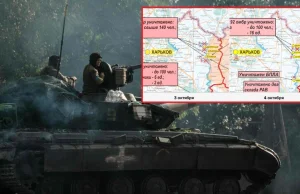 Ukraińcy odbijają kolejne tereny. Potwierdzają to rosyjskie mapy