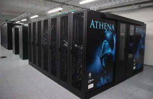 Superkomputer Athena ruszył w serwerowni AGH. Jest najszybszy w Polsce