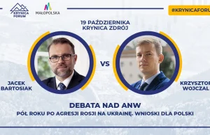 Debata nad ANW Bartosiak vs Wojczal