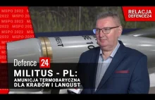 Militus - PL: Amunicja termobaryczna dla Krabów i Langust