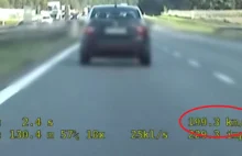 24 punkty karne i 1650 zł mandatu. Jechał skodą 200 km/h po A4