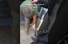 ranny rosyjski żołnierz