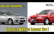 O dwóch takich, co zdominowali rajdy - Impreza WRX vs Lancer Evo 1