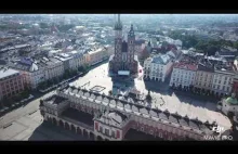 Drone over Krakow