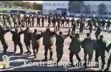 Kerch Bridge on fire xD