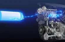 Wysokoprężny silnik można zasilić mieszanką 90% wodoru