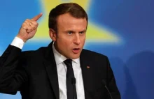 Ostrzały cywilów to zbrodnia wojenna Macron obiecuje zwiększenie pomocy wojskowe