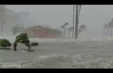 6 metrowe fale w mieście Ft. Myers Beach - Hurricane Ian